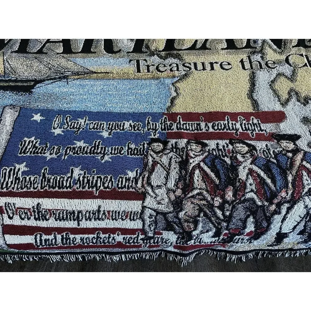 Pure Country Weavers Maryland Cotton Treasure Of The Chesapeake Tapestry Throw
